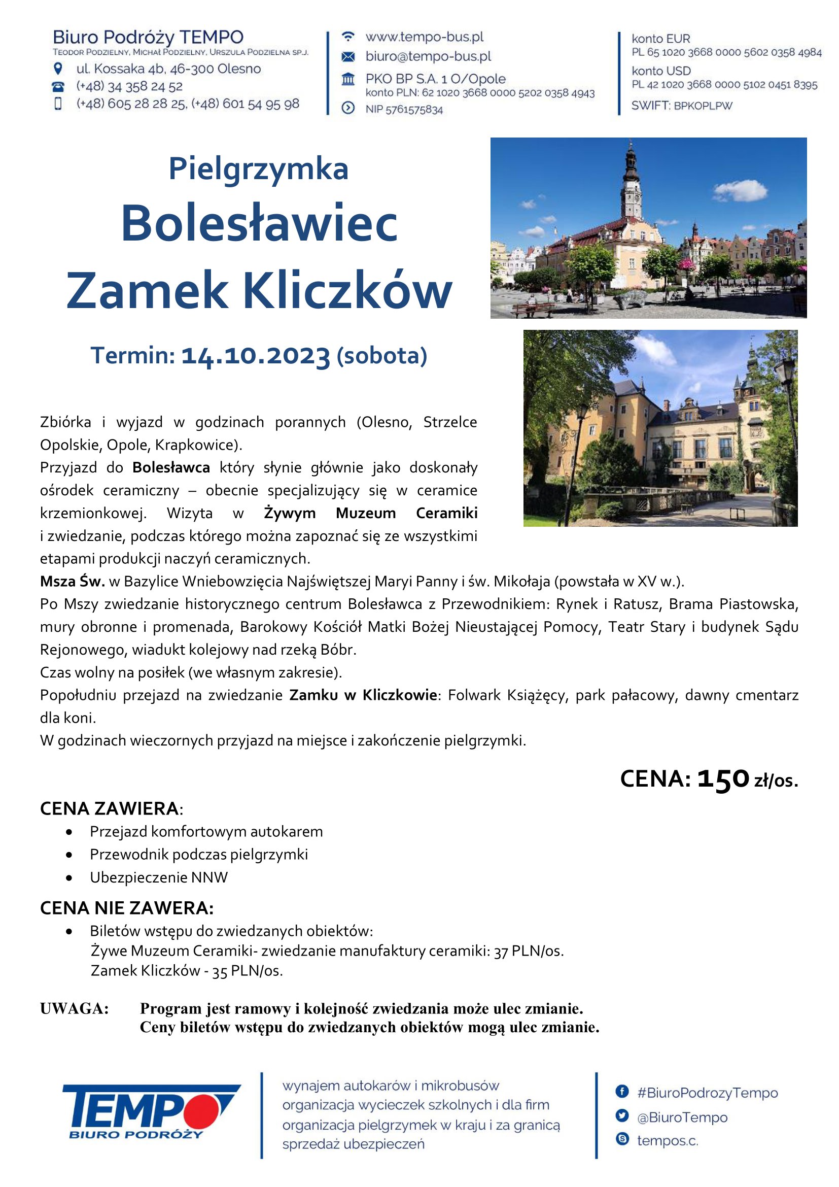 Bolesławiec pielgrzymka