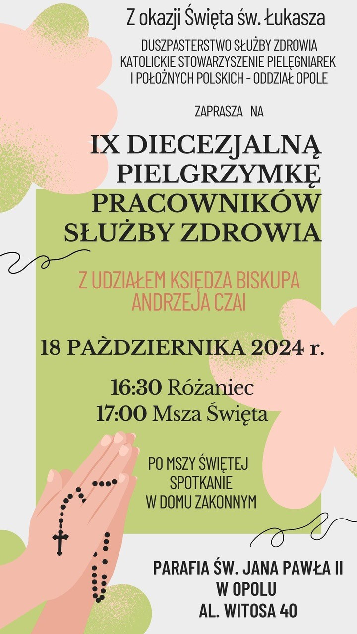 15 Pielgrzymka Służby Zdrowia